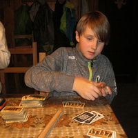 Vlčí přespání na boudě a minigolf