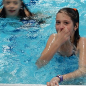 Oddílovka v bazéně