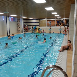 Oddílovka v bazéně