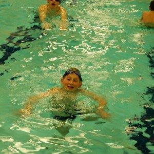 Oddílovka v bazéně