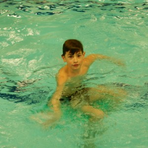 Oddílovka v bazéně