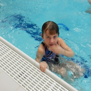 Oddílovka v bazéně