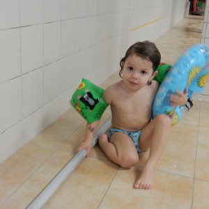 Oddílovka v bazéně