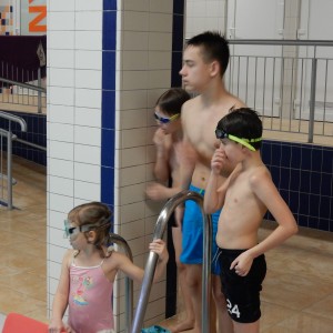 Oddílovka v bazéně