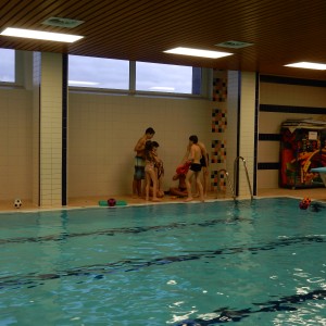 Oddílovka v bazéně