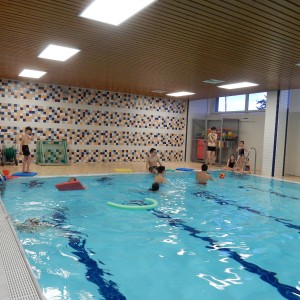 Oddílovka v bazéně