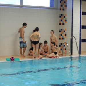 Oddílovka v bazéně