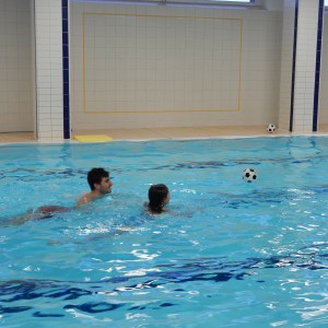 Oddílovka v bazéně