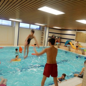 Oddílovka v bazéně