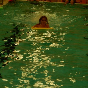 Oddílovka v bazéně