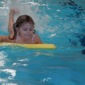 Oddílovka v bazéně