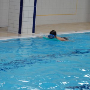 Oddílovka v bazéně