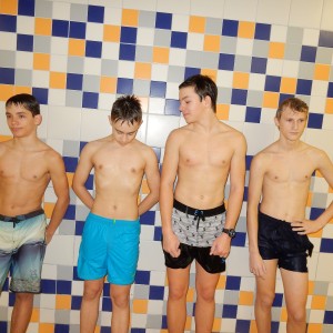 Oddílovka v bazéně