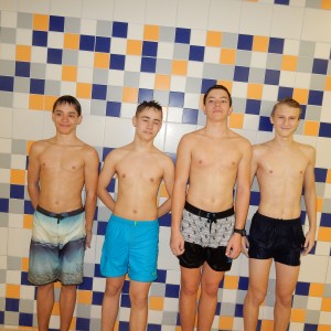 Oddílovka v bazéně