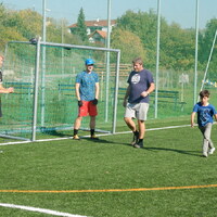 Dračí oslava a fotbálek
