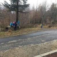 Výprava na Hůrky a přespání v myslivecké chatě