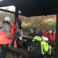 Výprava na Hůrky a přespání v myslivecké chatě