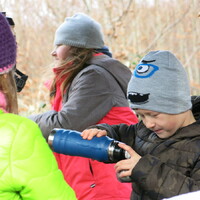Výprava na Hůrky a přespání v myslivecké chatě