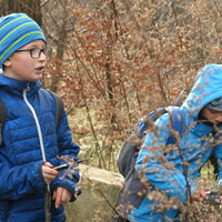 Výprava na Hůrky a přespání v myslivecké chatě