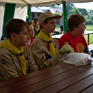 Závody vlčat a světlušek 2018