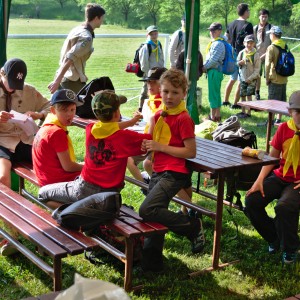 Závody vlčat a světlušek 2018