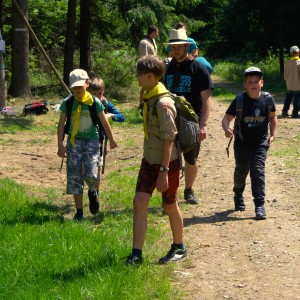Závody vlčat a světlušek 2018