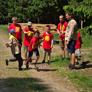 Závody vlčat a světlušek 2018