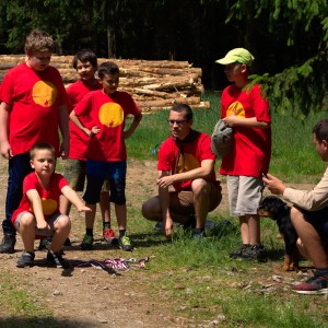 Závody vlčat a světlušek 2018