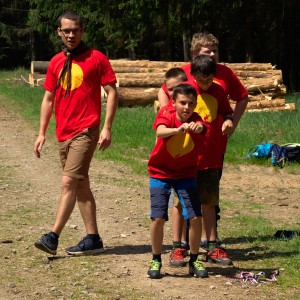 Závody vlčat a světlušek 2018