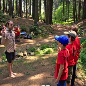 Závody vlčat a světlušek 2018