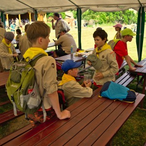 Závody vlčat a světlušek 2018