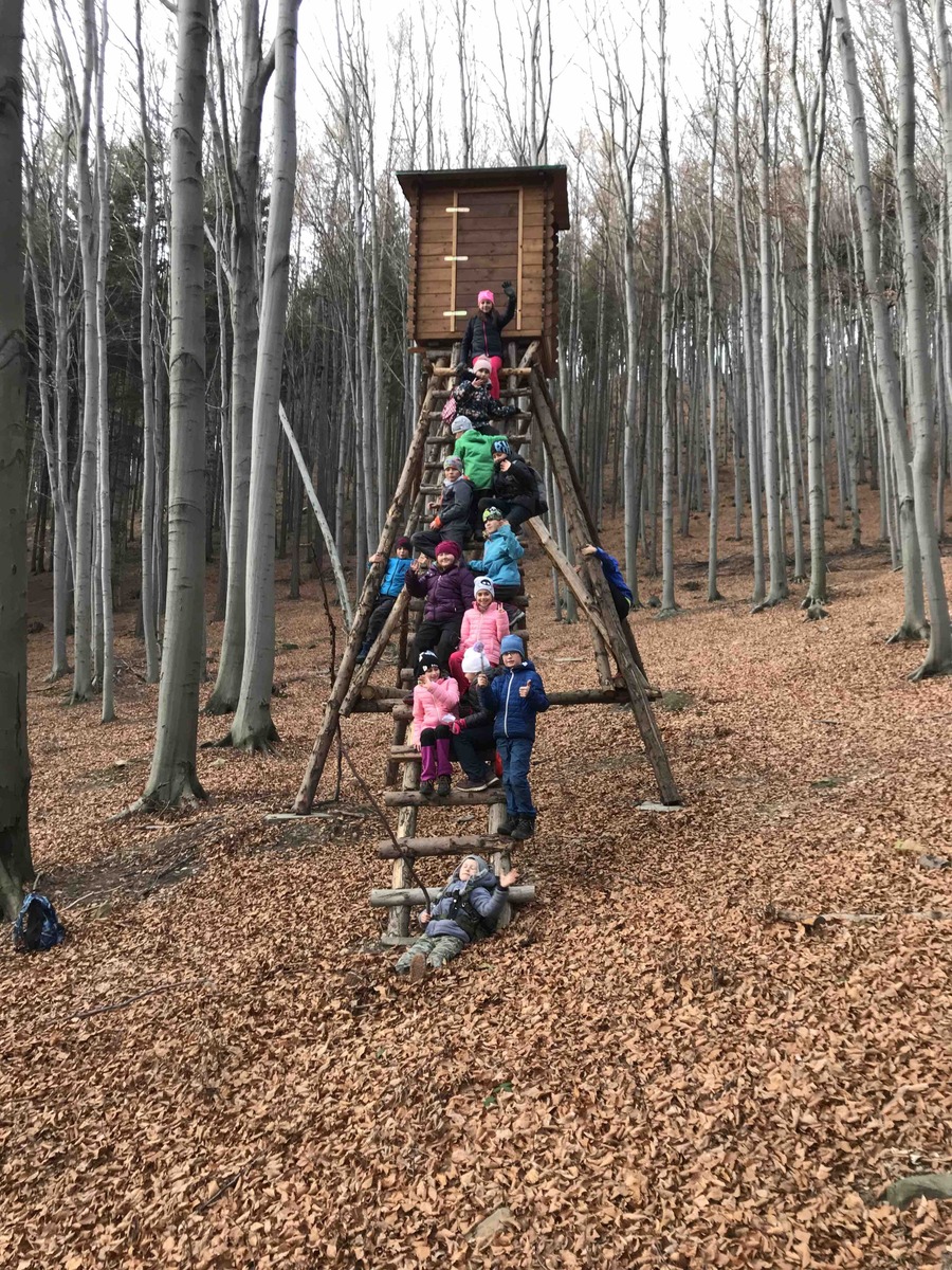 Zimní výprava Lišek za tajemným srubem