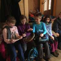 Zimní výprava Lišek za tajemným srubem