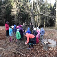 Zimní výprava Lišek za tajemným srubem