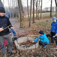 Zimní výprava Lišek za tajemným srubem