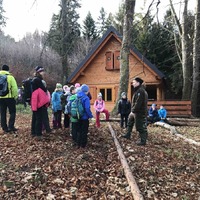 Zimní výprava Lišek za tajemným srubem