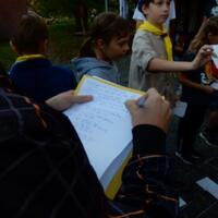 Říjnová oddílovka