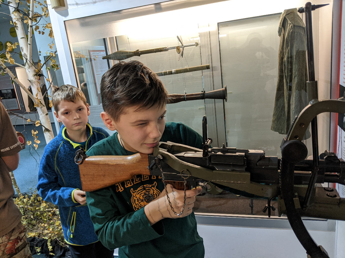 Vlčí přespávačka a návštěva Technického muzea