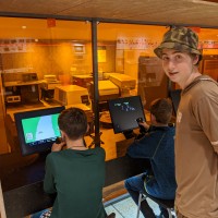 Vlčí přespávačka a návštěva Technického muzea