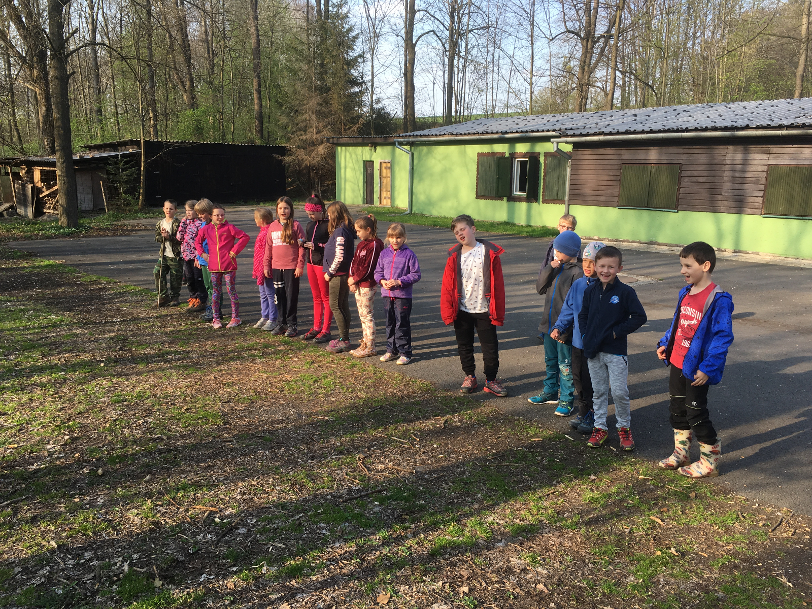 Fotky z březnových a dubnových schůzek Lišek