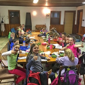 Fotky z březnových a dubnových schůzek Lišek