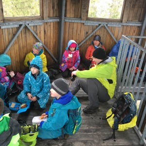 Výprava Lišek na rozhlednu Panorama