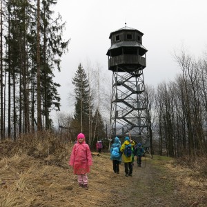 Výprava Lišek na rozhlednu Panorama