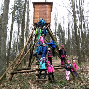 Výprava Lišek na rozhlednu Panorama