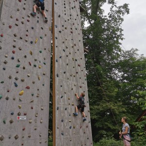 Výprava Lišek do lanového centra