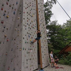 Výprava Lišek do lanového centra