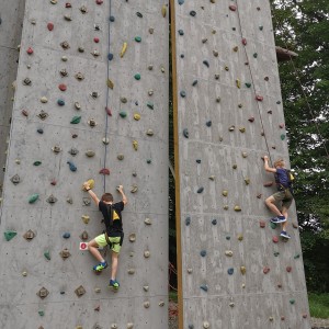 Výprava Lišek do lanového centra