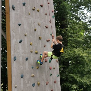 Výprava Lišek do lanového centra