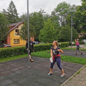 Výprava Lišek do lanového centra