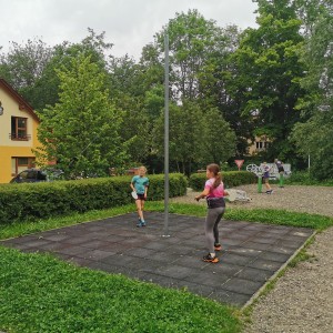 Výprava Lišek do lanového centra